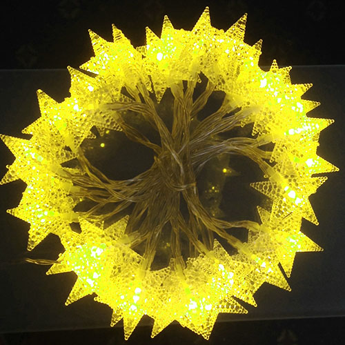 3M LED light Stars Yellow