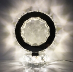 LED Crystal Circle Lamp