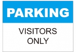Vinyl Sticker Parking Sign Customised